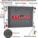 Asi Row Radiator 1993-1997 Ford Thunderbird/lincoln Mark Viii 4.6L 3.8L New. Price: $259.00.