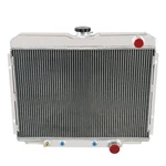 3 Row Aluminum Radiator Fits 1967-70 Ford Mustang /mercury Cougar XR-7 CORE-24"W New. Price: $159.00.