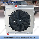 3-ROW Radiator+fan+shroud For 1963-1969 Dodge Charger Coronet Plymouth Belvedere New. Price: $209.00.