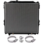 Radiator With Universal Oil Hose Clamps Kit For 1996-2002 Toyota 4RUNNER New. Price: $72.21.