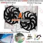 Aluminum Radiator Shroud Fan 71-73 Ford Mustang Fairlane Torino Cougar 5.0L New. Price: $109.00.
