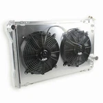 4 Row Aluminum Radiator Shroud Fan For 73-87 Chevy C/k C10 C20 C30 Pickup Truck New. Price: $153.00.