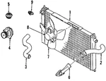 Genuine Gm ALUM(N00ANDL73ANDM40) Radiator Assembly 03090414 New. Price: $54.03.