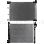 Aluminum Radiator & Ac Condenser Cooling Kit For 2013-2018 Nissan Sentra 1.8L New. Price: $101.26.