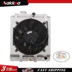 4-CORE Radiator W/ Shroud Fan For 1992-2001 Honda Civic Ek Del Sol Integra New. Price: $158.09.