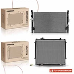 A-premium Radiator & Condenser Cooling Kit For Toyota Tacoma 2.7L 3.4L Auto New. Price: $198.59.
