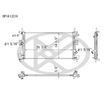 Koyorad A13219 Radiator 12-18 Ford Focus New. Price: $165.99.