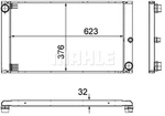 Mahle Premium Line Radiator Oem Quality CR766000P Us New. Price: $231.56.