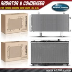 Radiator & Condenser Cooling Kit For Honda Accord 2018-2022 L4 1.5L 2.0L New. Price: $136.19.