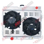 3 Row Radiator+shroud Fan Fits 1967-1970 Ford Mustang/falcon/fairlane V8. New. Price: $233.10.