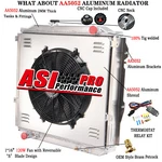 Rows Radiator W/120W Fan For 1996-2002 Toyota Runner Pickup 2.7L L4 3.4L V6 New. Price: $309.00.