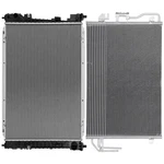 Pickoor Radiator & Ac Condenser Cooling Kit Ford Escape Mercury Mariner New. Price: $117.93.