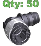 (qty 50) Voss SV270 Quick Connect Coupler S18, 5/8" Barb, 90 Degree 7000182500 New. Price: $185.00.