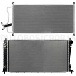 Aluminum Radiator & Ac Condenser Cooling Kit 2004 2005 2006-2008 Ford F-150 New. Price: $165.98.