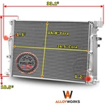 Row Aluminum Radiator For 2014-2018 2015 2016 17 Jeep Cherokee 2.4L L4 3.2L V6 New. Price: $139.00.