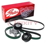 Gates Complete Serpentine Belt Drive Component Kit For 2009-2013 Chevrolet Fr New. Price: $165.57.