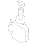 Genuine Mitsubishi Expansion Tank 1375A209 New. Price: $92.35.