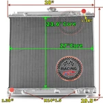 2ROW Aluminum Radiator For Nissan Frontier Pathfinder Xterra 4.0L 5.6L 2005-2018 New. Price: $179.00.