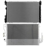 Radiator&condenser Kit 2008-11 Mercury Mariner/ford Escape/mazda Tribute V6 New. Price: $149.99.