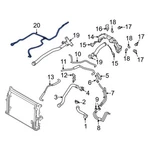 For Porsche Cayenne 2008-2010 94810602604 Engine Coolant Overflow Hose New. Price: $134.42.