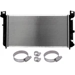Radiator For 1999-2014 Chevrolet Gmc Cadillac W/ Universal Oil Hose Clamps Kit New. Price: $102.89.