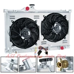 Row Radiator Shroud Fan Kit For 1999-2005 03 Lexus IS200 IS300 2.0L 3.0L Mt New. Price: $259.00.