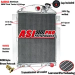 Asi Row Aluminum Radiator Fit 1937 1938 Chevrolet Truck V8 Conversion 3.5L L6 New. Price: $159.00.