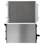 Aluminum Radiator & Ac Condenser Cooling Kit For Volkswagen Passat 2006-2008 New. Price: $118.28.