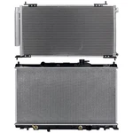 Radiator & Ac Condenser Cooling Kit For Honda Element 2007 2018 2019 2010 2011 New. Price: $116.29.