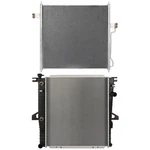 Aluminum Radiator & Condenser Cooling Kit 2000-2011 Ford Ranger 4.0L New. Price: $142.89.