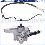 For 2008 2009 2010 Honda Odyssey 3.5L Power Steering Pump W/ Pressure Hose Line New. Price: $72.29.