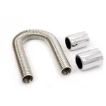 Racing Power Co-packaged 36IN Stainless Hose Kit W/chrome Ends- R7308 New. Price: $91.93.