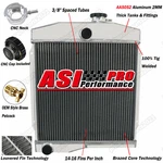 Rows Aluminum Radiator For Jeep Willys CJ3 CJ5 CJ6 Flathead 1955-1958 Mt New. Price: $159.00.