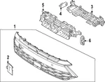 Genuine Hyundai Lower Shutter 86950-L5700 New. Price: $581.04.