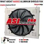 Asi Aluminum Shroud Fan+relay For 1970-1979 Dodge D/w 100 150 200 300 5.2L 5.9L New. Price: $99.00.
