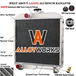 Rows Radiator Fit Ford New Holland 1510 1710 Tractor SBA310100291 SBA310100440. Price: $184.95.