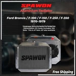 Spawon 3ROW Radiator Fit Ford Bronco F-100 F-150 F-250 F-350 F100 F150 1970-1979 New. Price: $234.00.