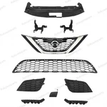 10PC For Sentra 2016-2019 Front Bumper Upper Chrome Grille Brackets Lower Mesh New. Price: $84.88.