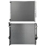 Radiator + Ac Condenser Cooling For 2003-2009 Lexus GX470 Toyota 4RUNNER New. Price: $133.89.