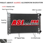 Row Aluminum Radiator For Volkswagen Golf MK1 MK2 Gti Scirocco 1.6L 1.8L Mt New. Price: $109.00.