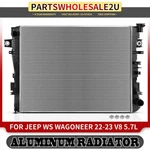 Radiator Without Transmission Oil Cooler For Jeep Ws Wagoneer 2022 2023 V8 5.7L New. Price: $225.28.