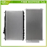 Aluminum Radiator And Condenser Cooling Kit For 2012-20142015 Honda Civic New. Price: $105.95.