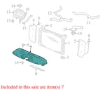 1999-06 Chevrolet Silverado Gmc Sierra 1500 2500 3500 Upper Radiator Baffle Used. Price: $79.99.