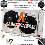 4ROW Radiator Fan Shroud Fit 75-80 C10 C20 K10 K20/IMPALA 80-85 Gmc C2500 New. Price: $359.00.