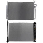 Radiator & Ac Condenser Cooling Kit For 2008-2010 Saturn Vue New. Price: $136.25.