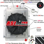 Asi 3 Row Radiator Shroud Fan For 1941-1946 Chevy Truck Pickup V8 Small Block New. Price: $259.00.