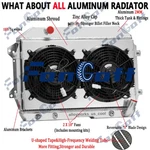 Aluminum 3 Row Radiator Shroud Fan Fit 1970-1975 Nissan Datsun 260Z 240Z L6 New. Price: $199.00.