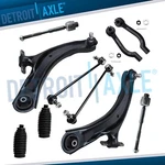 Suspension Kit For 2008-2013 Nissan Rogue Front Lower Control Arms Tie Rods New. Price: $111.02.