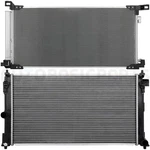 Aluminum Radiator & Ac Condenser Cooling Kit For 2019 2020 2021 2022 Lexus UX200 New. Price: $94.98.