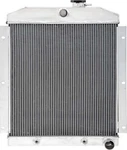 1947-54 Chevrolet Pickup Truck; Champion Aluminum Radiator; 2 Row; Natural New. Price: $285.99.